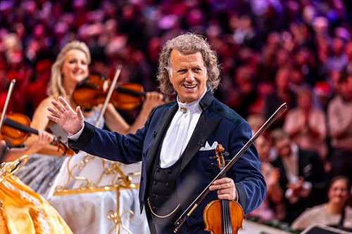Amsterdam mit Neujahrskonzert von André Rieu