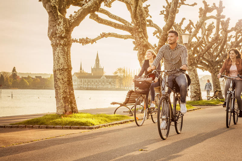 Deutschland Bodensee Konstanz Radfahren c MTK Dagmar Schwelle | BOD60650