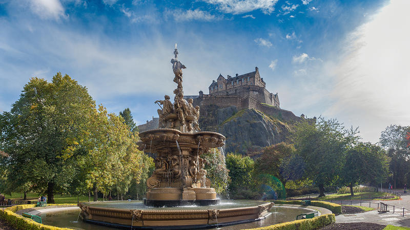 Edinburgh Flugreise Europa Flug HafermannReisen