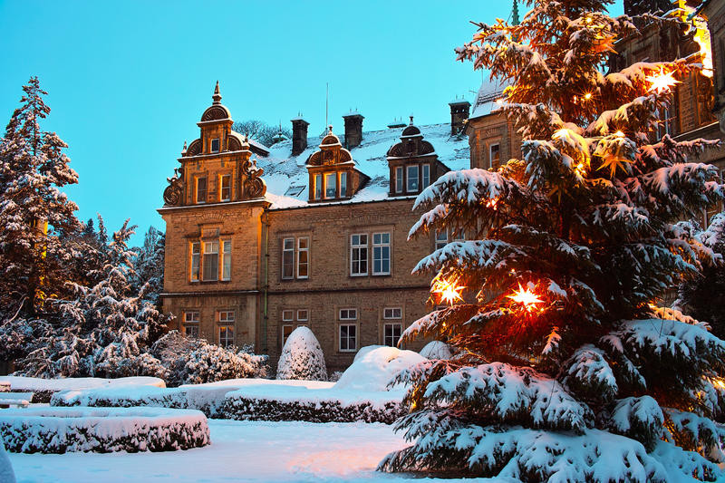 Deutschland Bueckeburg Schloss Bueckeburg Winter Weihnachten 74709007 | HAJ16300