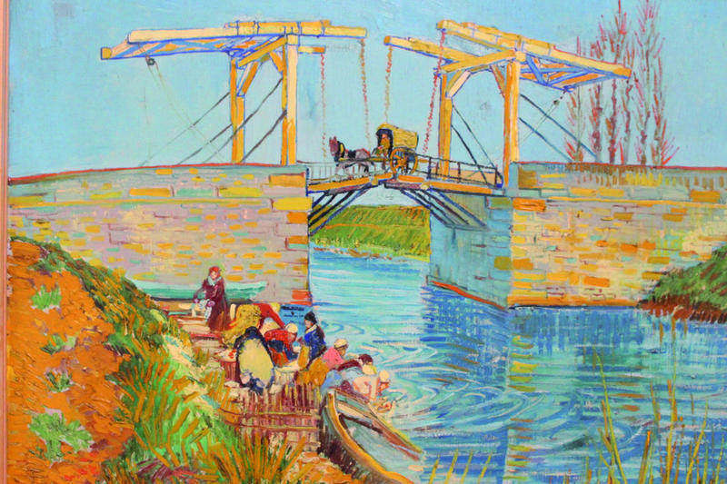van Gogh "Die Brücke von Langlois" | AMS19300
