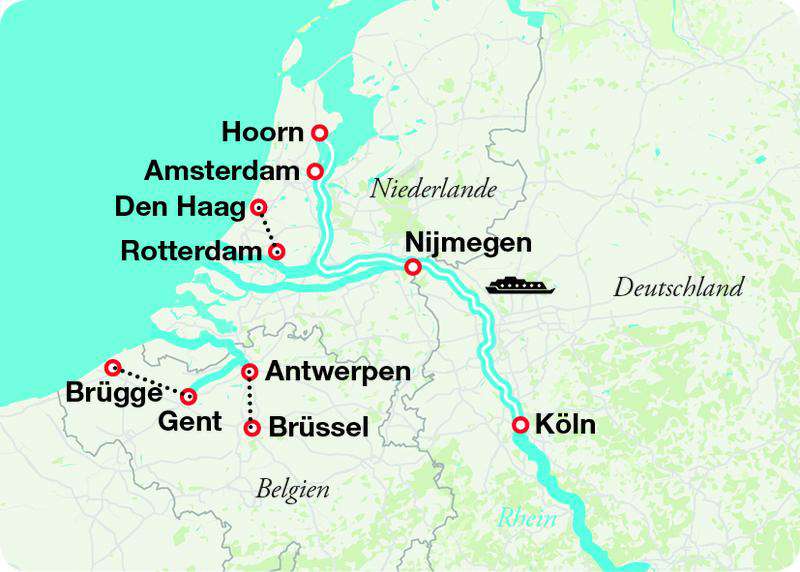 8Tage Flusskreuzfahrt Holland & Belgien Juli/August/September 2024 HafermannReisen 8Tage Flusskreuzfahrt Holland & Belgien Juli/August/September 2024 HafermannReisen