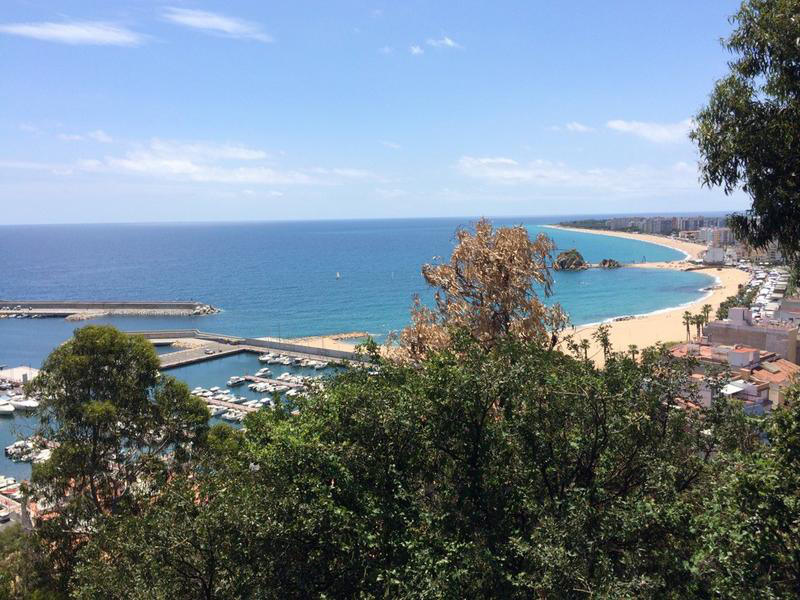 Spanien Costa Brava Bucht bei Blanes | COS11800