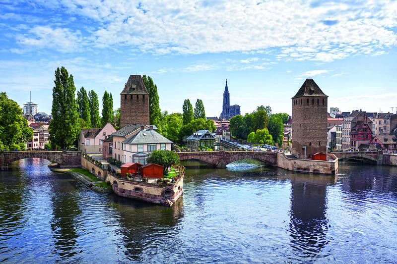 Straßburg, Ponts Couverts | RHN12800
