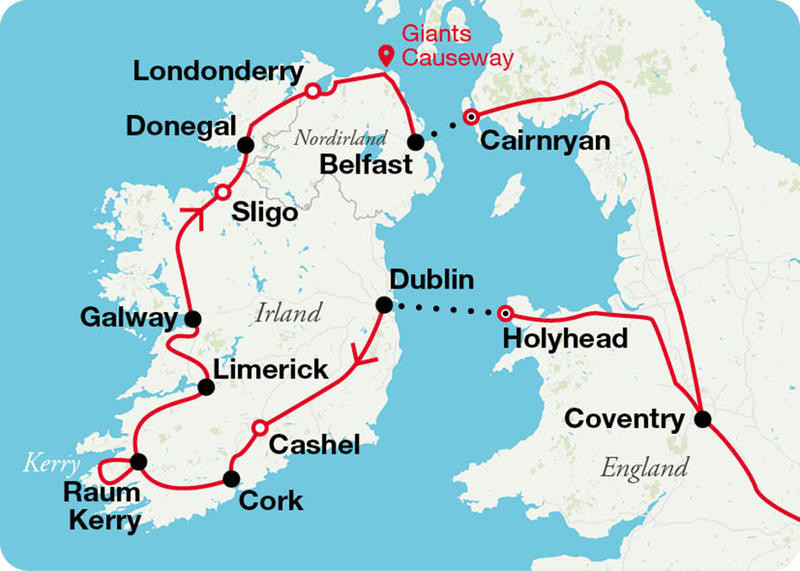 Traumhafte Busreise durch Irland 14 Tage HafermannReisen