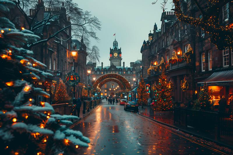 Edinburgh im Advent