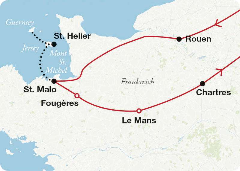 Kanalinseln auf einer 7 Tage Busreise entdecken | Hafermann-Reisen