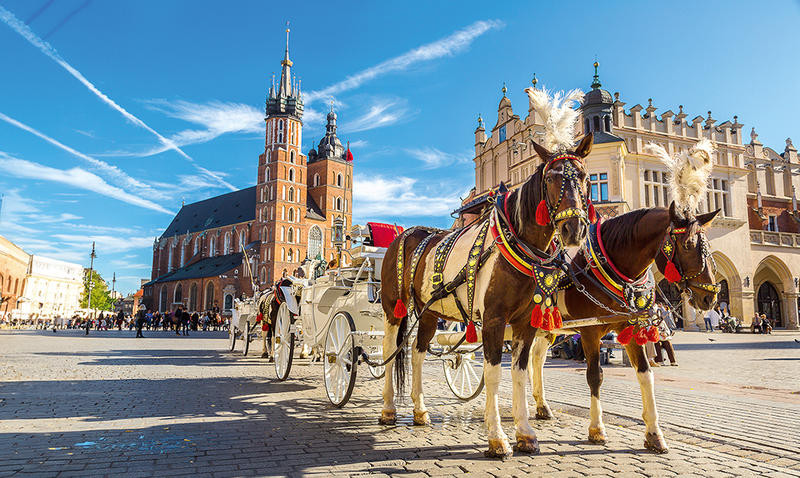 Krakau, Marienkirche & Tuchhallen | BKB10750