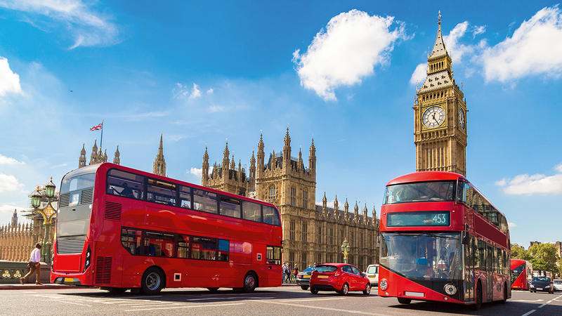 Big Ben und Westminster Bridge | LON10470