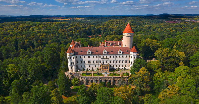 Tschechien, Benesov,Schloss Konopiste | ELB19700