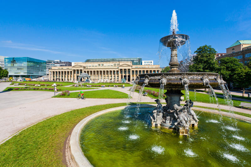 Stuttgart, Schlossplatz | STU12300