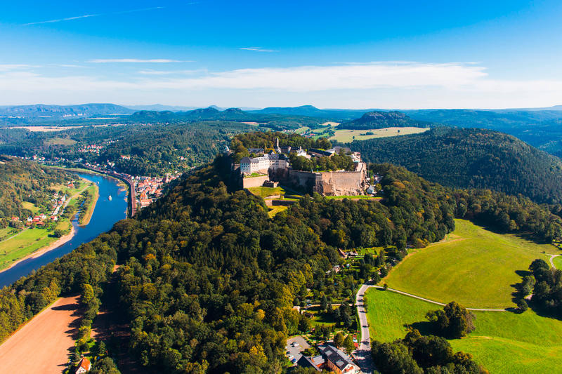 Deutschland Festung Königsstein c PC ProCopter GmbH | DRS25710